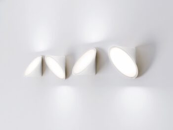 Moderne einflammige LED-Wand-/Deckenleuchte Orchid Axo Light