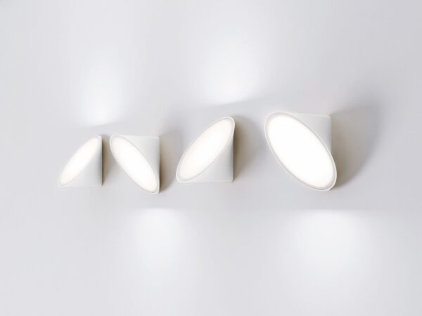Moderne einflammige LED-Wand-/Deckenleuchte Orchid Axo Light
