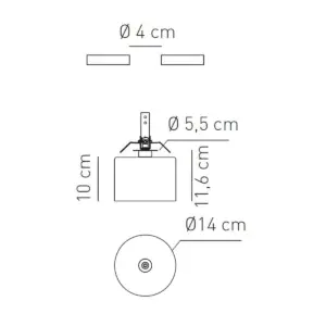 Exzellente Deckeneinbauleuchte Spillray G Axo Light – Bild 4