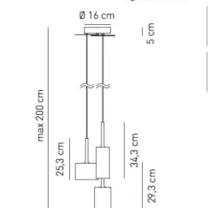 Designer-Hängeleuchte Spillray 3 Axo Light – Bild 5