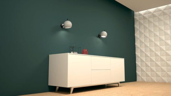 Beton-Wandleuchte Superfly W