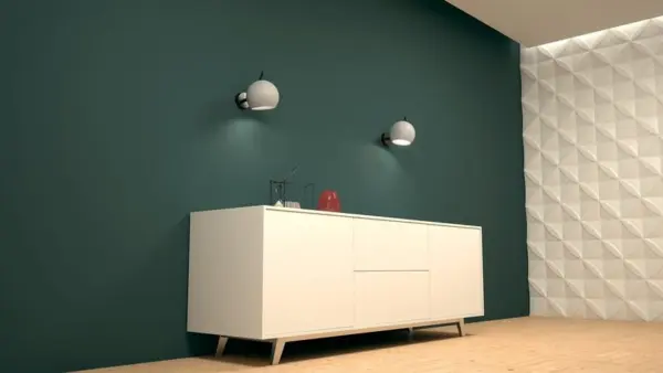 Beton-Wandleuchte Superfly W