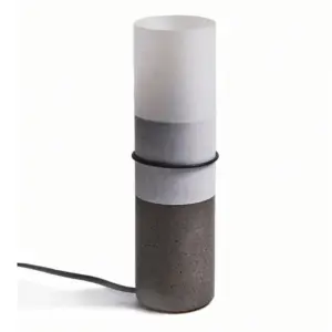 LED-Beton-Tischleuchte Papel