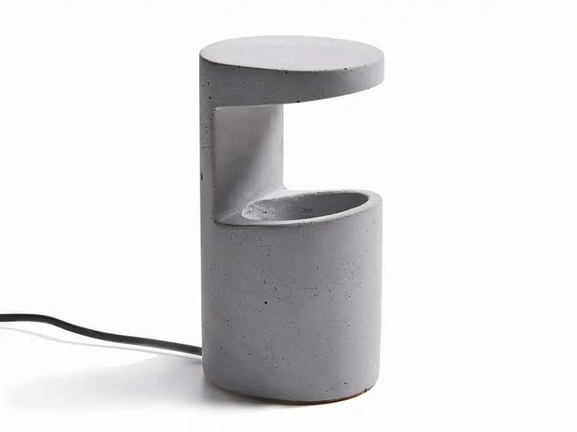 LED-Beton-Tischleuchte Ref IP65 – Bild 1