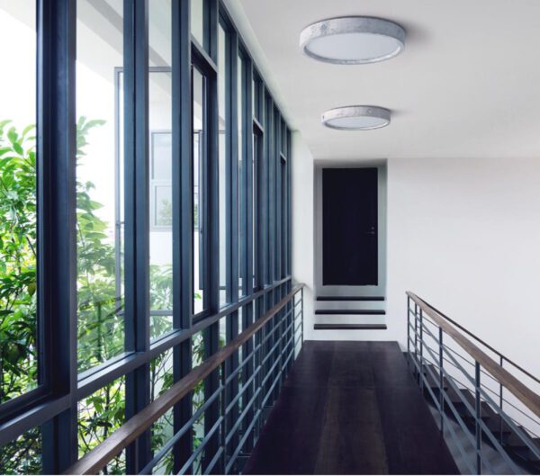 Beton-Deckenleuchte Omega