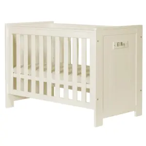 Babybett Barcelona Kiefernholz 120x60 cm Perle – Bild 3