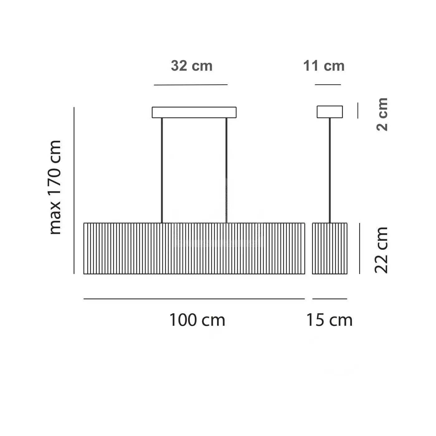 Elegante Hängeleuchte Clavius 100 Axo Light – Bild 8