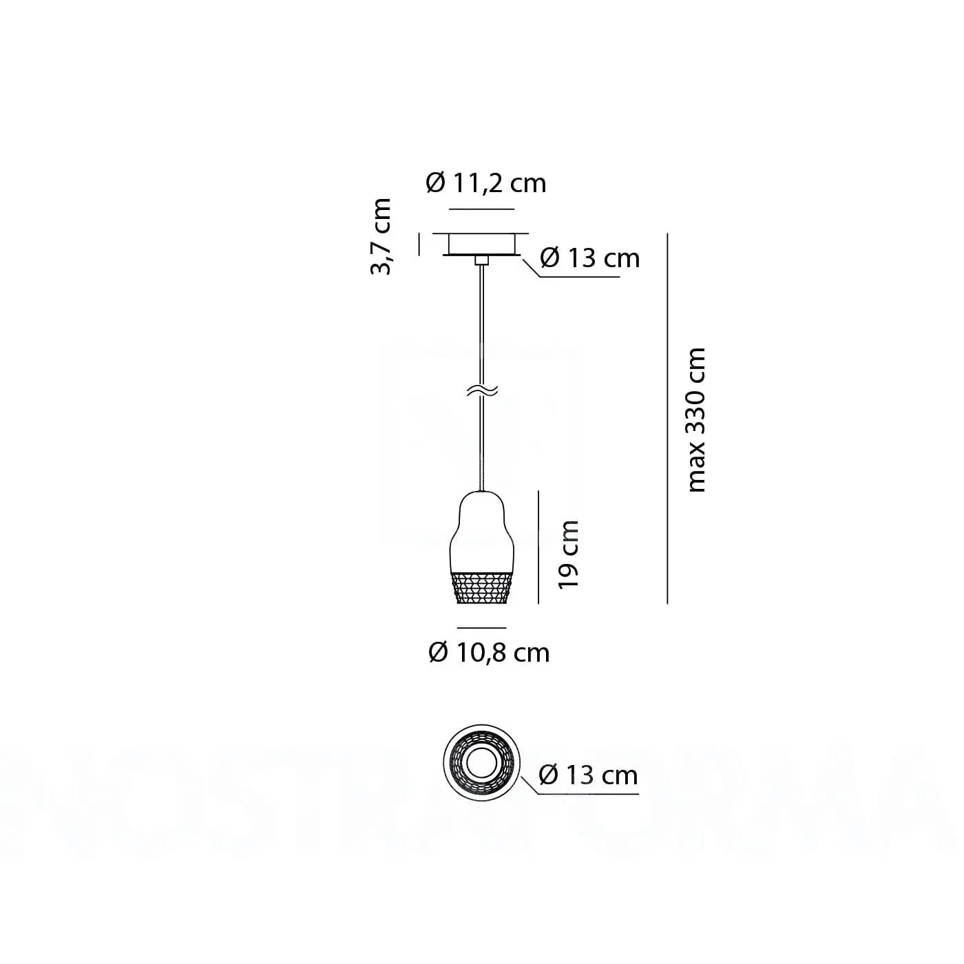 Traumhafte LED-Hängeleuchte Fedora Axo Light – Bild 15