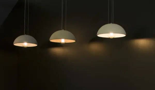 Beton-Hängeleuchte Globus 410
