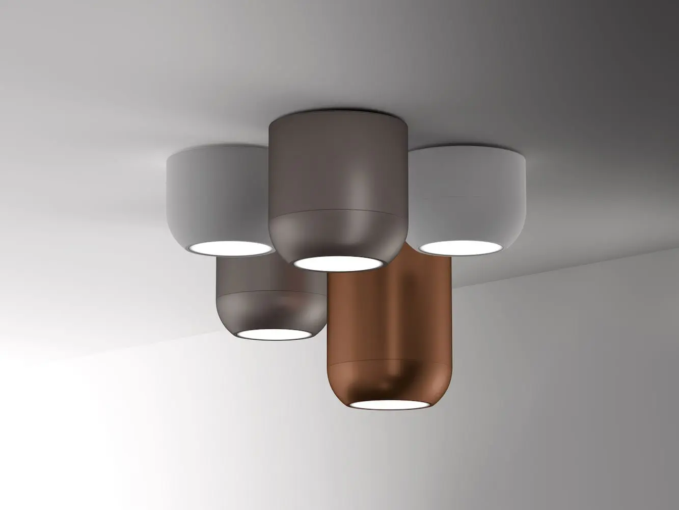 Geometrische Led-Deckenleuchte Urban Axo Light – Bild 1