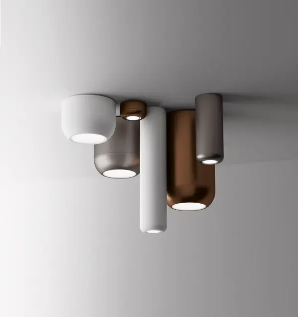 Geometrische Led-Deckenleuchte Urban Axo Light