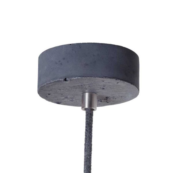 Beton-Hängeleuchte-LED Kalla Inox