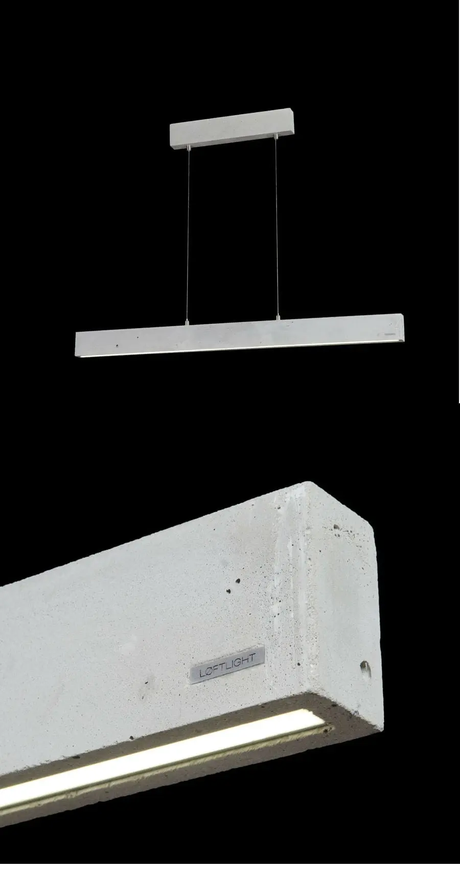 Beton-Hängeleuchte-LED Concrete Line – Bild 13