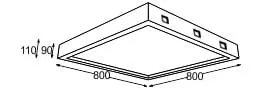 Beton-Deckenleuchte GEO – Bild 12