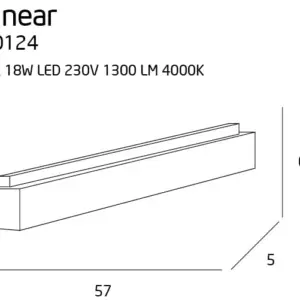 Deckenleuchte-LED LINEAR – Bild 3