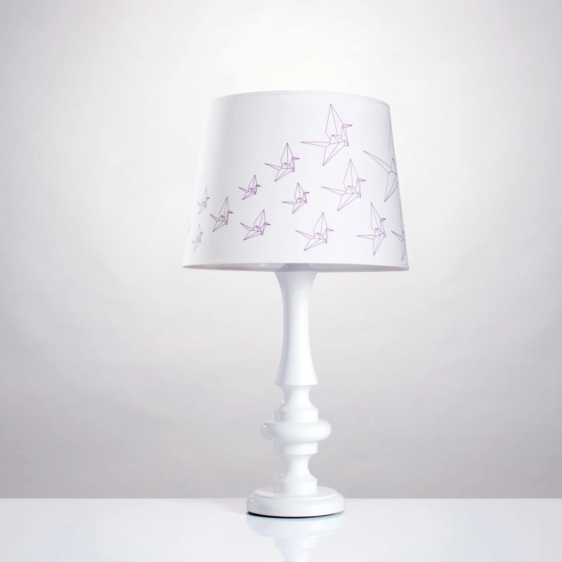 Tischlampe Kranichvögel Groß – Bild 1