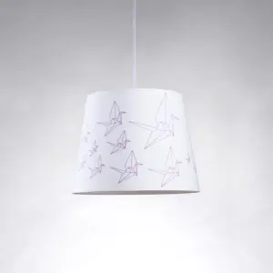 Hängeleuchte Kranischvögel