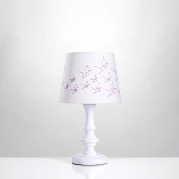 Tischlampe Kranichvögel