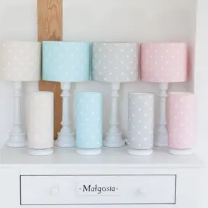 Tischlampe White Dots