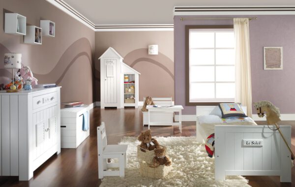 Babybett Marseille Kiefernholz 120x60 cm