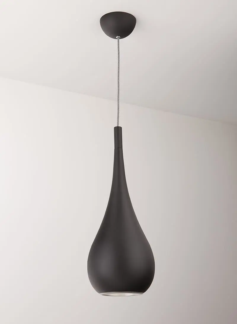 Hängelampe DROP Schwarz – Bild 1