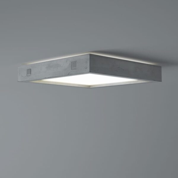 Beton-Deckenleuchte-LED GEO