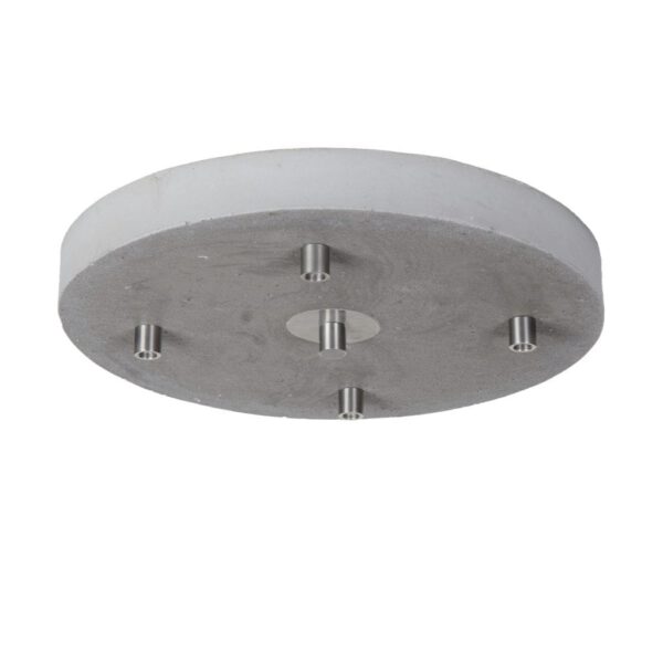 Beton-Hängeleuchte-LED Kalla Inox