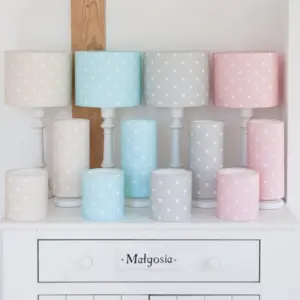 Wandleuchte LOVELY DOTS BEIGE – Bild 4