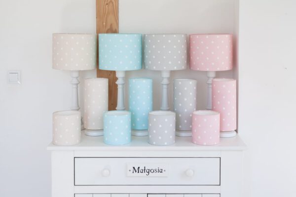 Wandleuchte LOVELY DOTS BEIGE