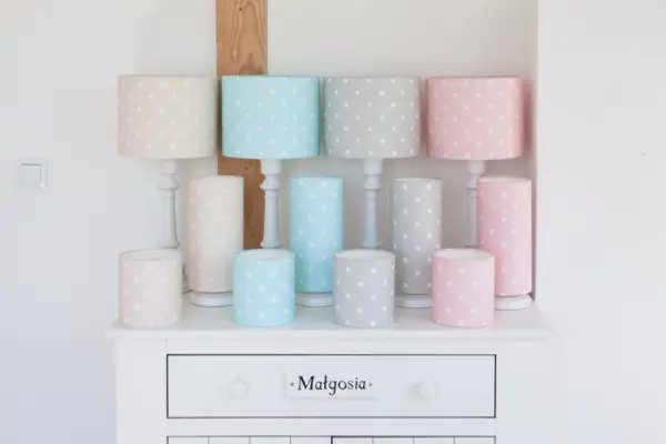 Wandleuchte LOVELY DOTS BEIGE