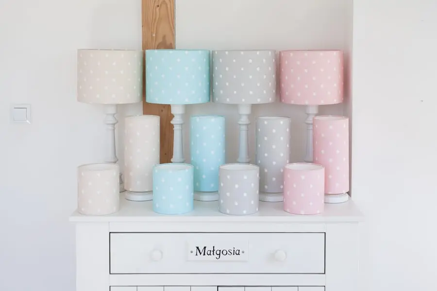 Wandleuchte LOVELY DOTS BEIGE – Bild 4