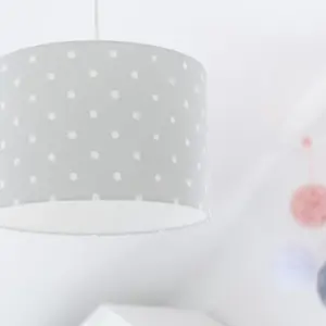 Hängeleuchte LOVELY DOTS GRAU – Bild 6