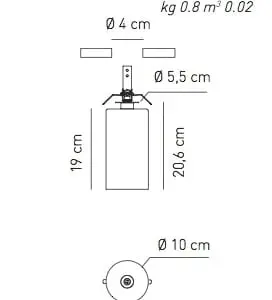 Elegante Deckeneinbauleuchte Spillray M Axo Light – Bild 6