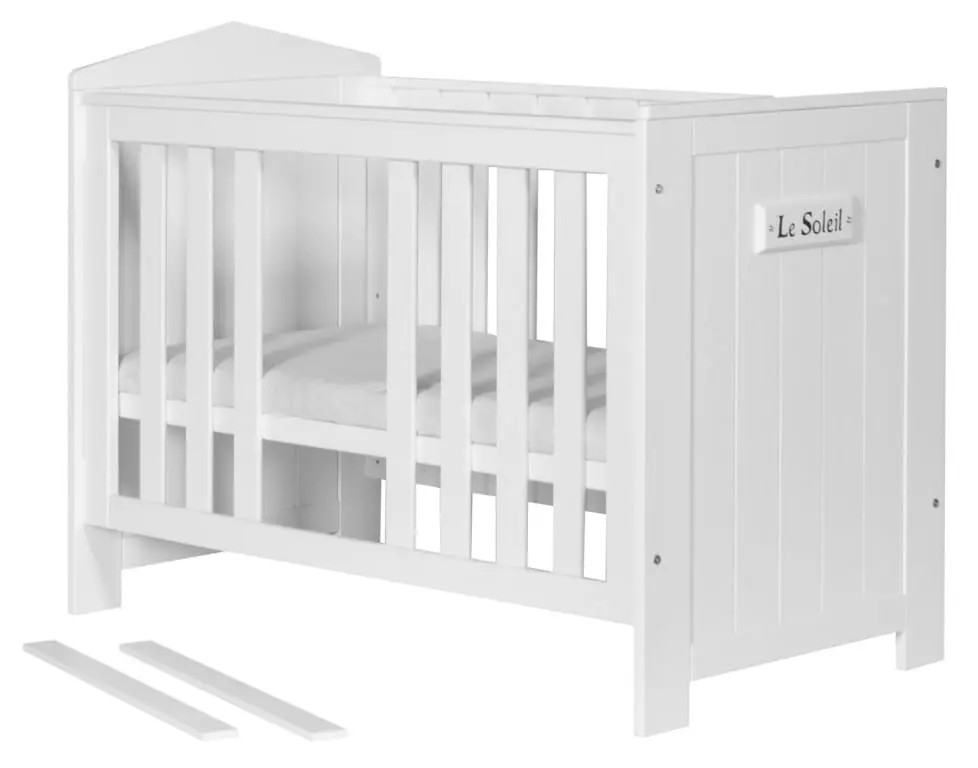 Babybett Marseille Kiefernholz 120x60 cm – Bild 13