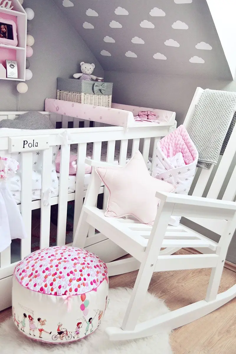 Babybett Marseille Kiefernholz 120x60 cm – Bild 11