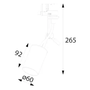 Spot MINORIS für 3-Phasen Stromschiene – Bild 4