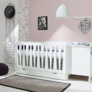 Babybett Kinderbett Juniorbett  Moon 140x70 cm – Bild 8