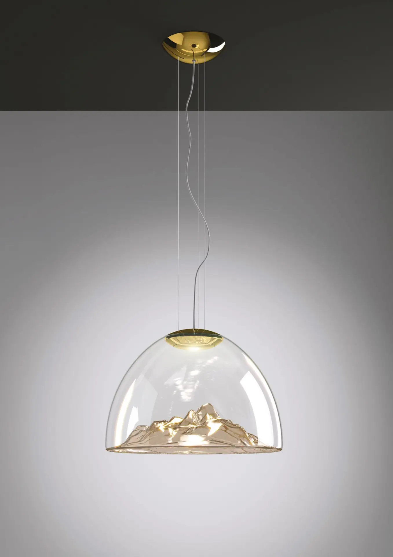 Einzigartige LED-Hängeleuchte Mountain View Axo Light – Bild 1