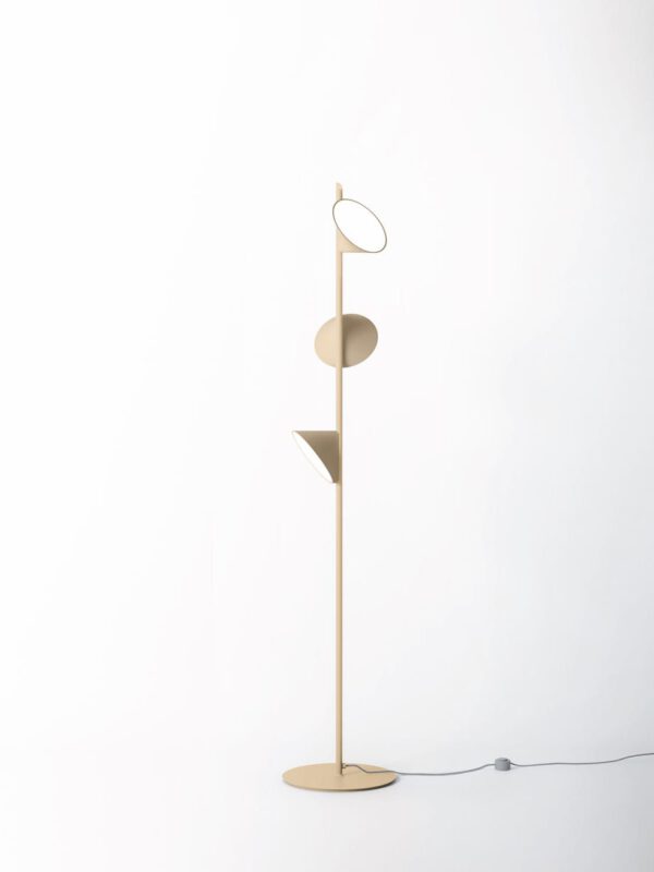 Stilvolle dreiflammige LED-Stehleuchte Orchid Axo Light