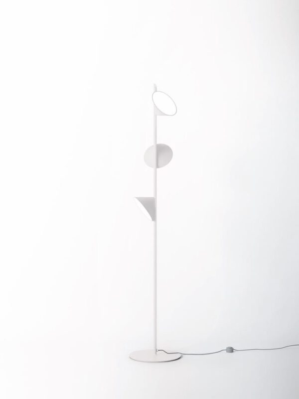 Stilvolle dreiflammige LED-Stehleuchte Orchid Axo Light