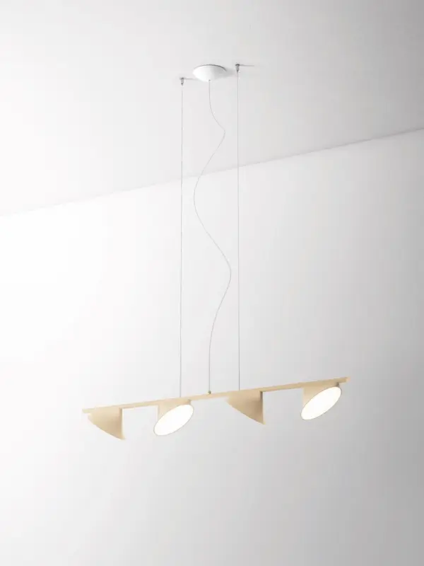 Extravagante vierflammige LED-Hängeleuchte Orchid Axo Light