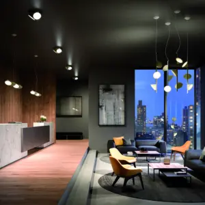 Moderne dreiflammige LED-Deckenleuchte Orchid Axolight – Bild 10