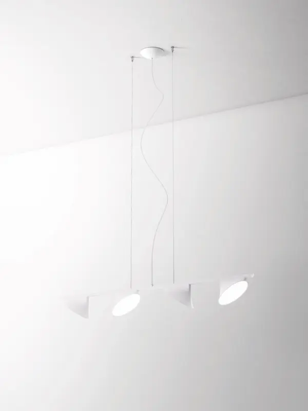 Extravagante vierflammige LED-Hängeleuchte Orchid Axo Light