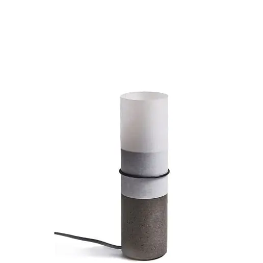 LED-Beton-Tischleuchte Papel