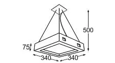 Beton-Hängeleuchte GEO – Bild 14