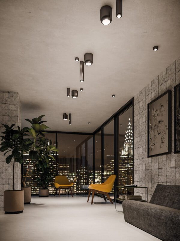 Geometrische Led-Deckenleuchte Urban Mini Axo Light