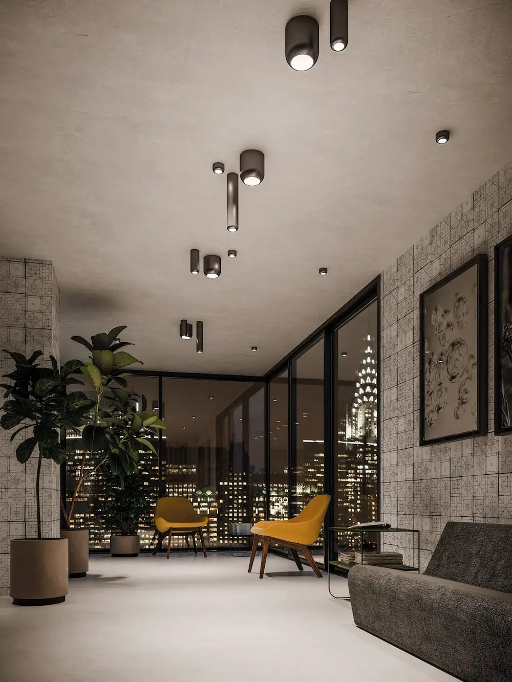 Geometrische Led-Deckenleuchte Urban Mini Axo Light – Bild 3