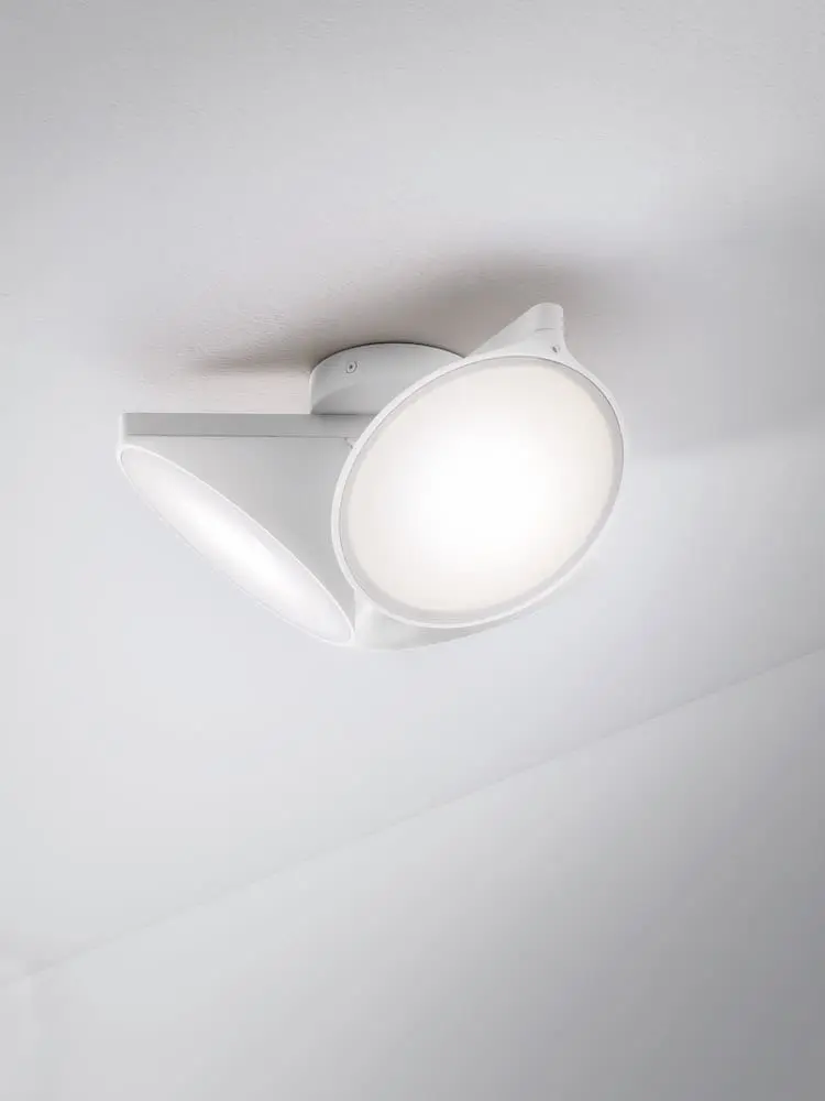Moderne dreiflammige LED-Deckenleuchte Orchid Axolight – Bild 5