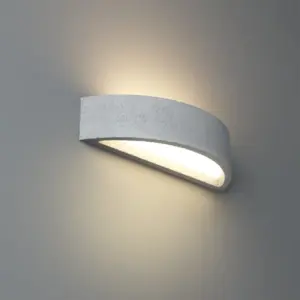Beton-Wandleuchte Omega 40