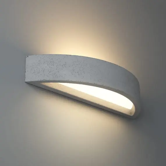 Beton-Wandleuchte Omega 60